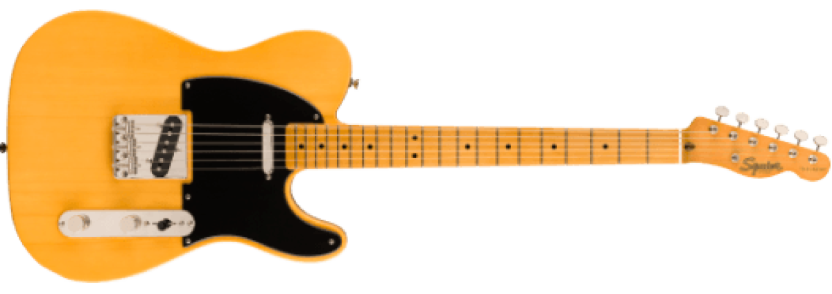 Squier Classic Vibe '50s Telecaster, Maple Fingerboard, Butterscotch Blonde