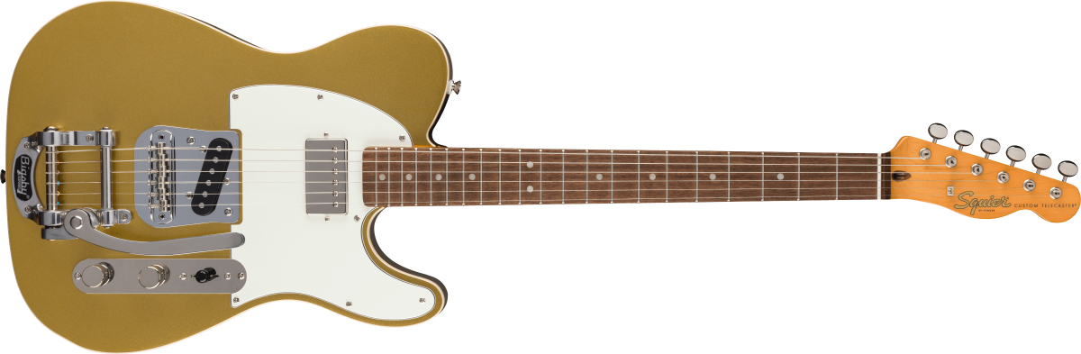 Squier Classic Vibe Custom Telecaster with Bigsby SH Aztec Gold