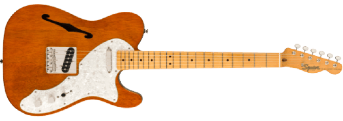 Squier Classic Vibe '60s Telecaster Thinline, Maple Fingerboard, Natural