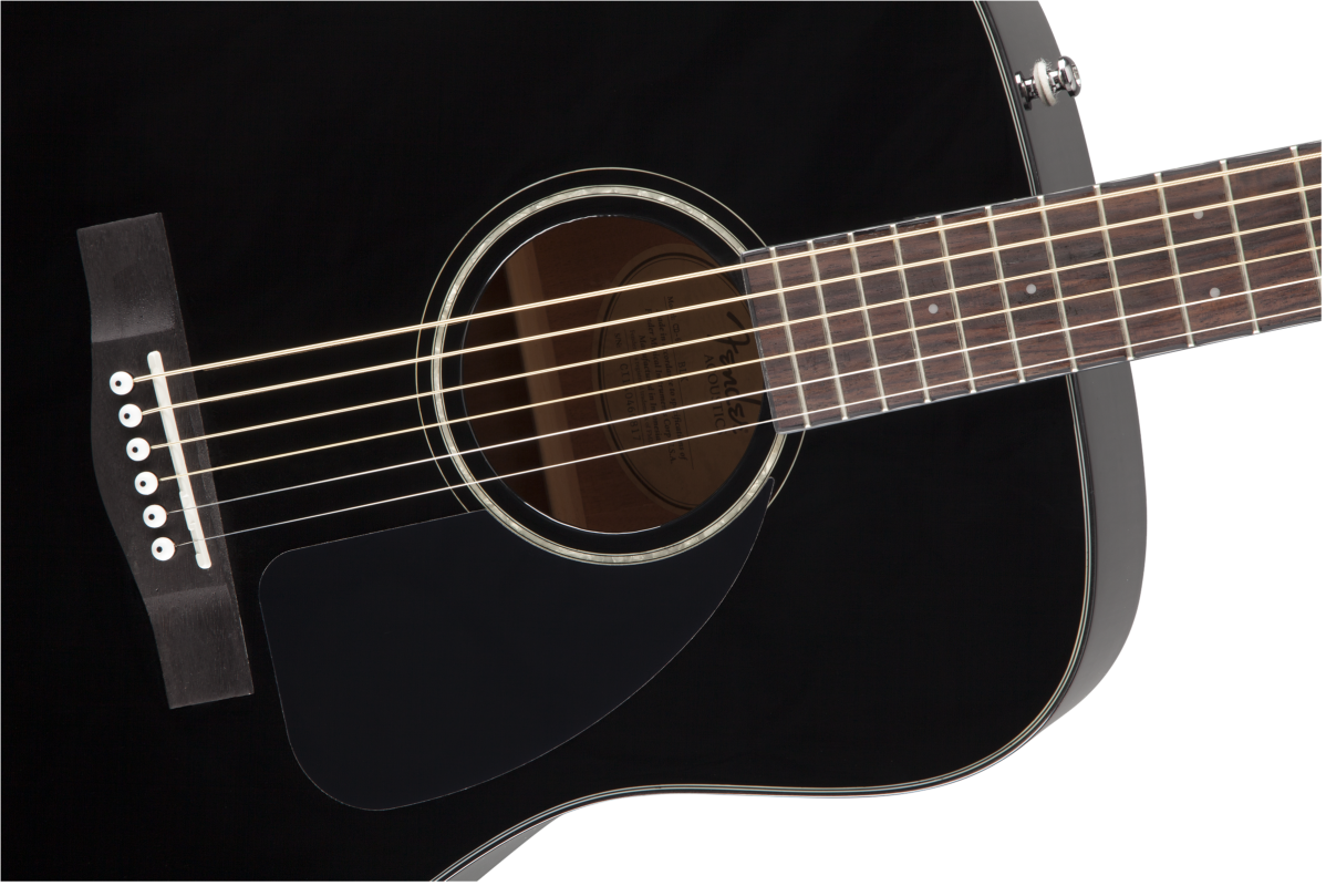 Fender CD-60 Black with Case