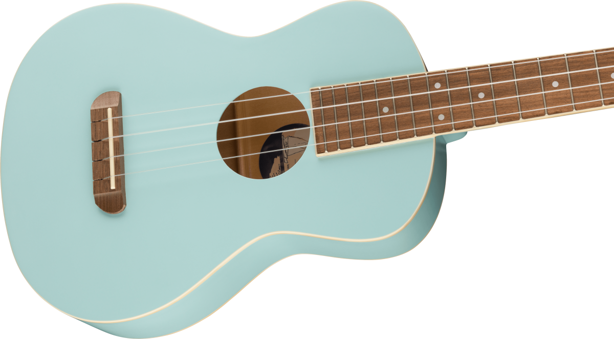 Fender Avalon Tenor Ukulele Daphne Blue