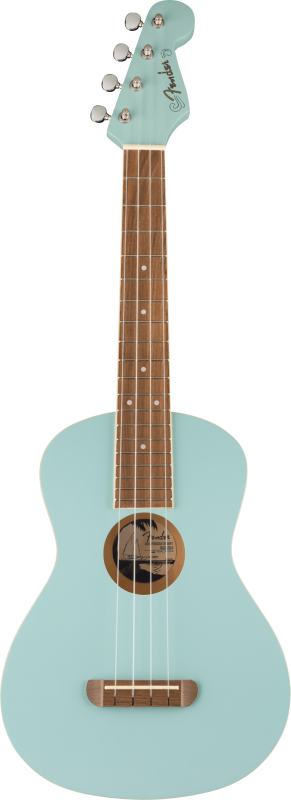 Fender Avalon Tenor Ukulele Daphne Blue