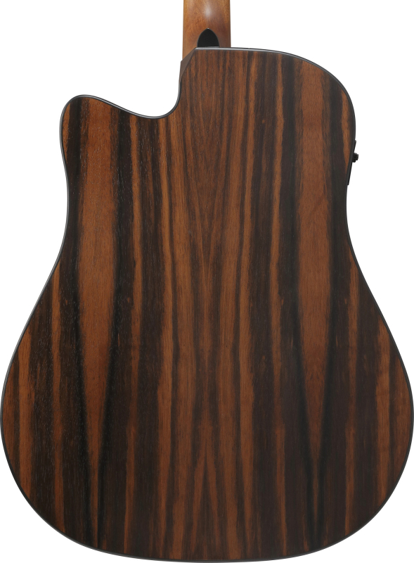 Ibanez AAD70CE-TBN Transparent Charcoal Burst