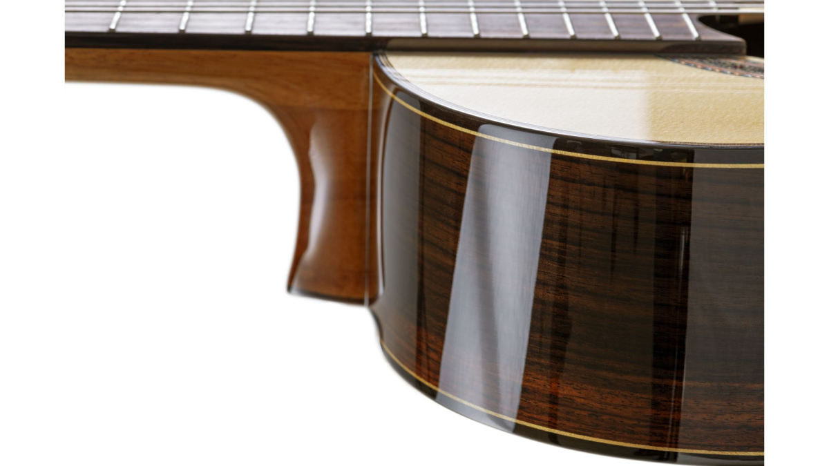 Duke Student F 63/48 Cut, Fichte massiv / Palisander, Crossover Cutaway