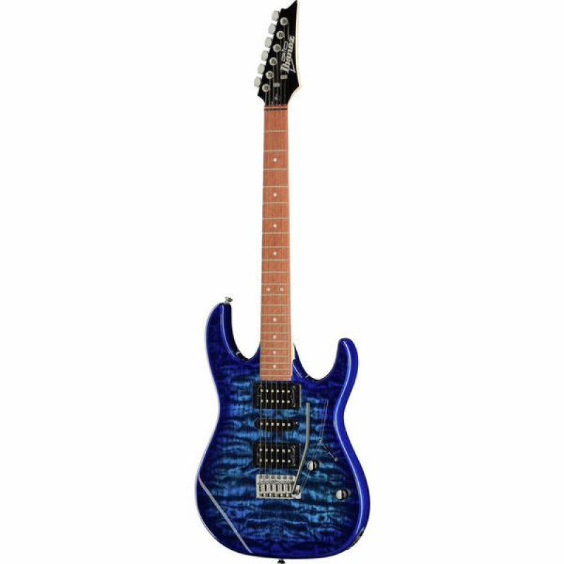 Ibanez Gio GRX70QA-TBB Transparent Blue Burst