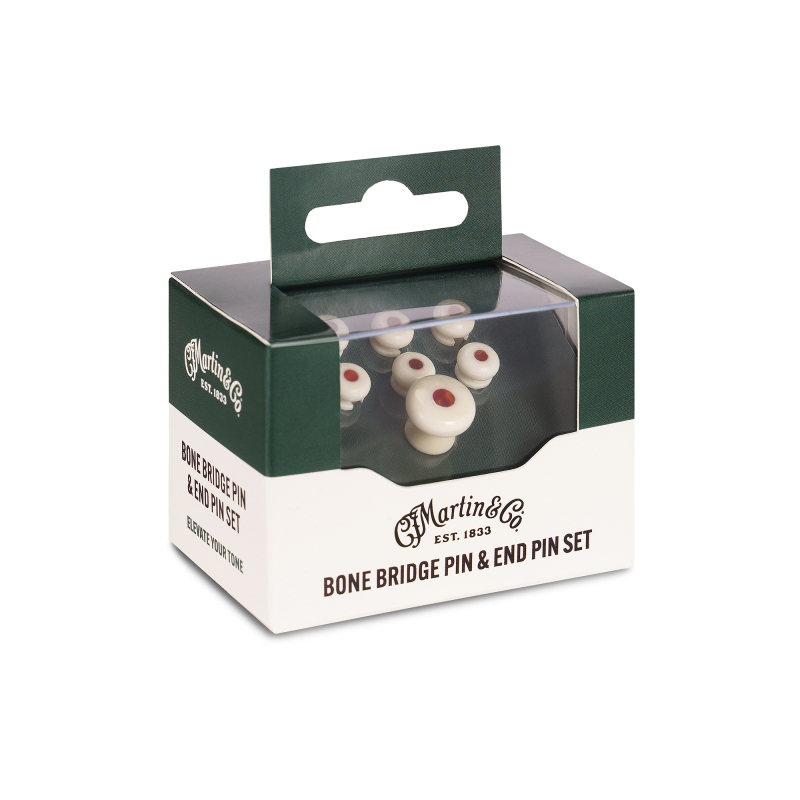 Martin Bridge Pin Set Knochen