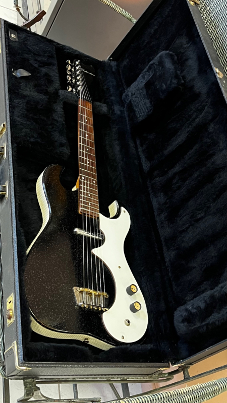 1965 Silvertone 1448 Black Sparkle - 2nd Hand