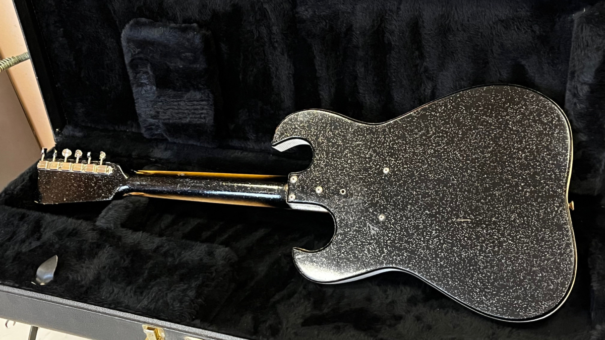 1965 Silvertone 1448 Black Sparkle - 2nd Hand