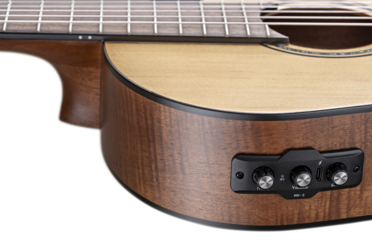 La Mancha C-Lime-TN-CER, deutsche Fichte massiv/Okoume, Thinline, Cutaway, Pickup