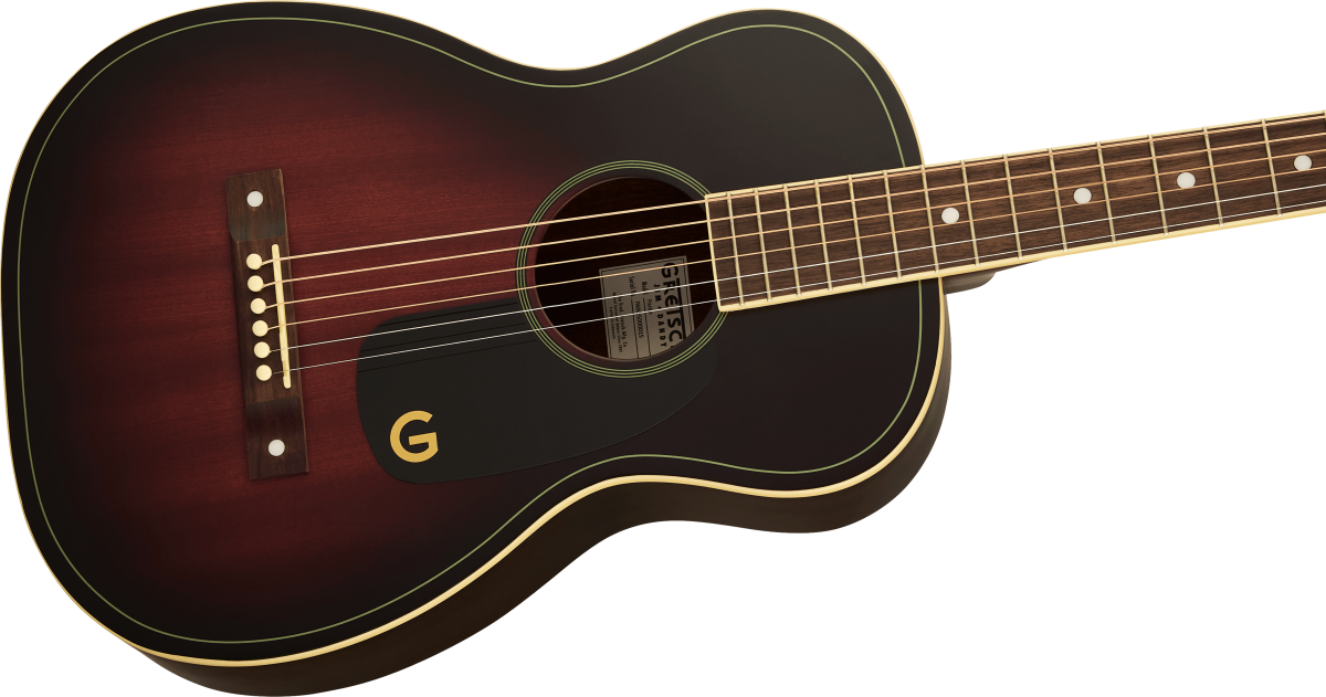 Gretsch Jim Dandy Parlor deep cherry burst