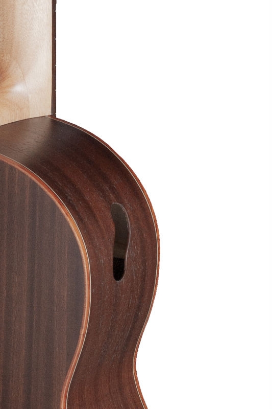 Amano 5C, Zeder massiv / Mahagoni, made in Spain