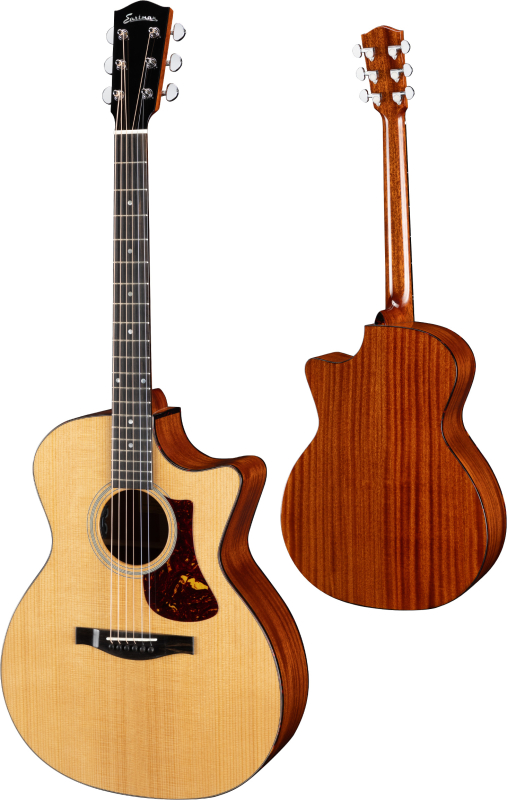 Eastman AC122-1CE-DLX, Sitka-Fichte/Sapele, vollmassiv, Pickup, Sonderpreis