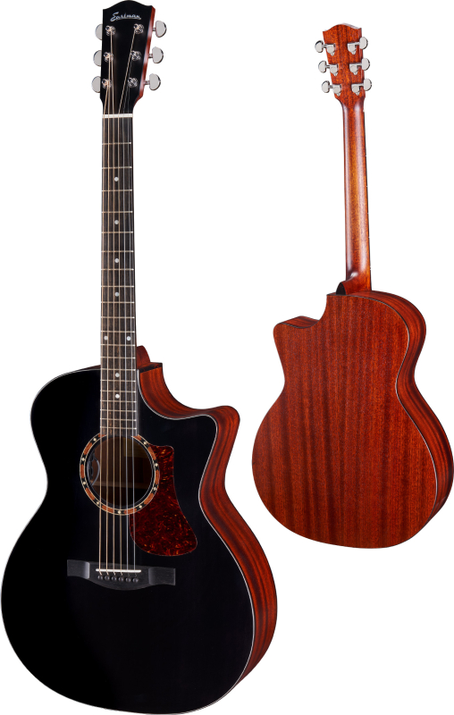 Eastman AC-122-2CE BLK incl.Gigbag