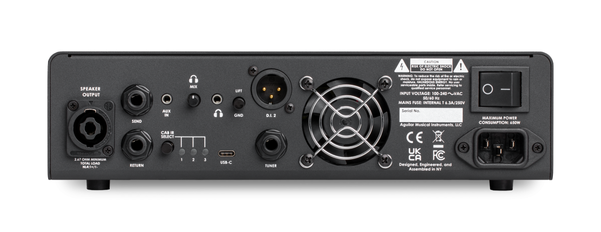 Aguilar AG 500 V2, made in USA, Demomodell