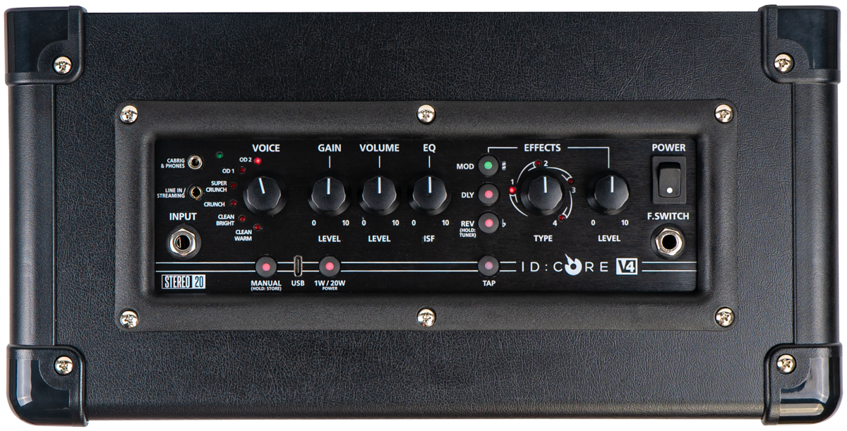 Blackstar ID:Core 20 V4, 20W, 2 x 5", Schwarz