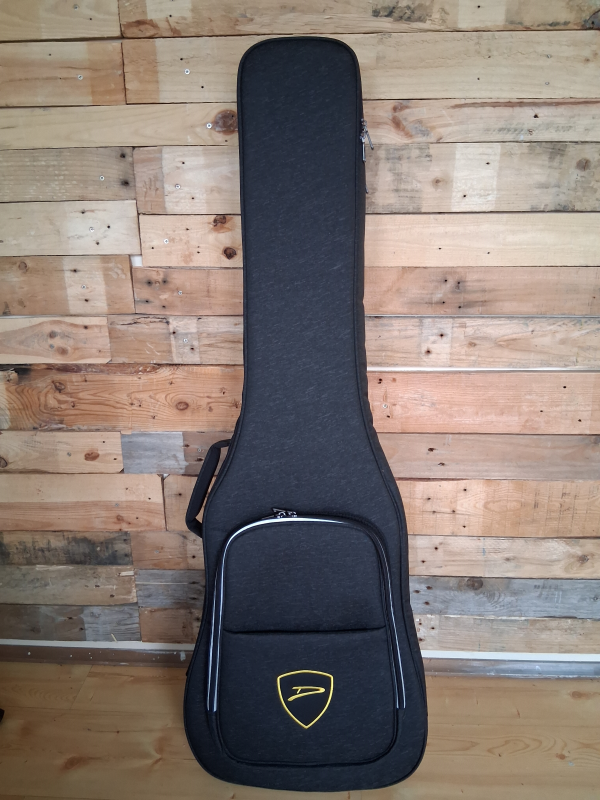 Dingwall JT3 John Taylor 4-String, Metallic Black, Signature