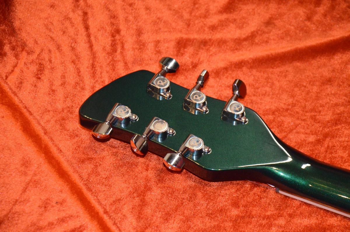 Rickenbacker 360 Jetglo Brand New with a very Rare Midnight Green Finish Handmade by Rickenbacker