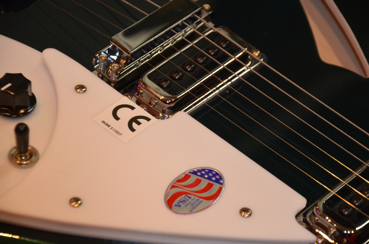 Rickenbacker 360 Jetglo Brand New with a very Rare Midnight Green Finish Handmade by Rickenbacker