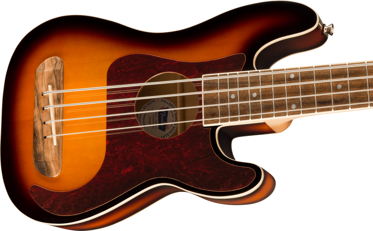Fender Fullerton Precision Bass Uke, 3-Color Sunburst