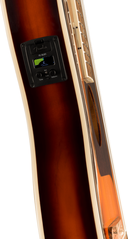 Fender Fullerton Precision Bass Uke, 3-Color Sunburst