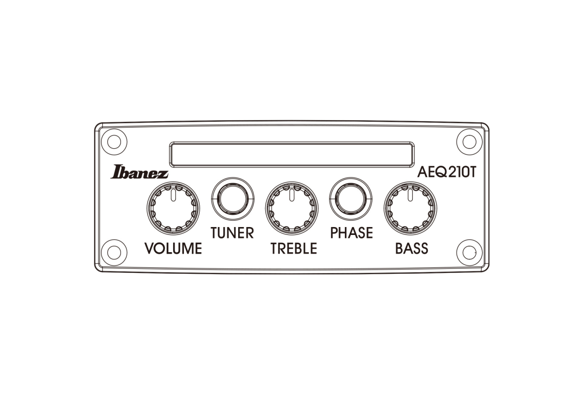 Ibanez FRH10N-BSF, Fichte massiv / Sapele