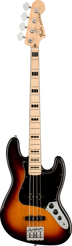 Fender Geddy Lee Signature Jazz Bass, 3-Tone Sunburst