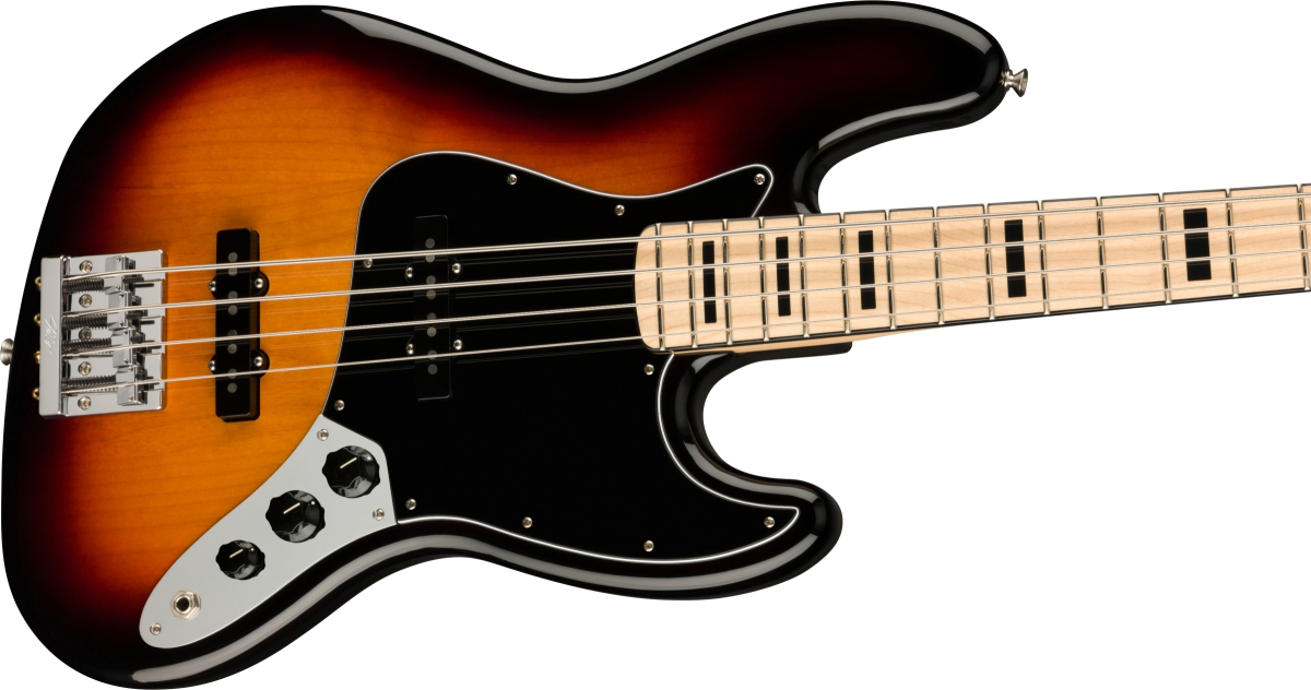 Fender Geddy Lee Signature Jazz Bass, 3-Tone Sunburst
