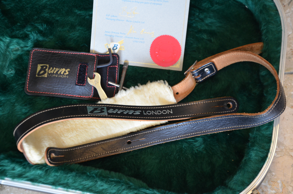 Burns Legend Deluxe Bj 2002 Made in England orig.Case