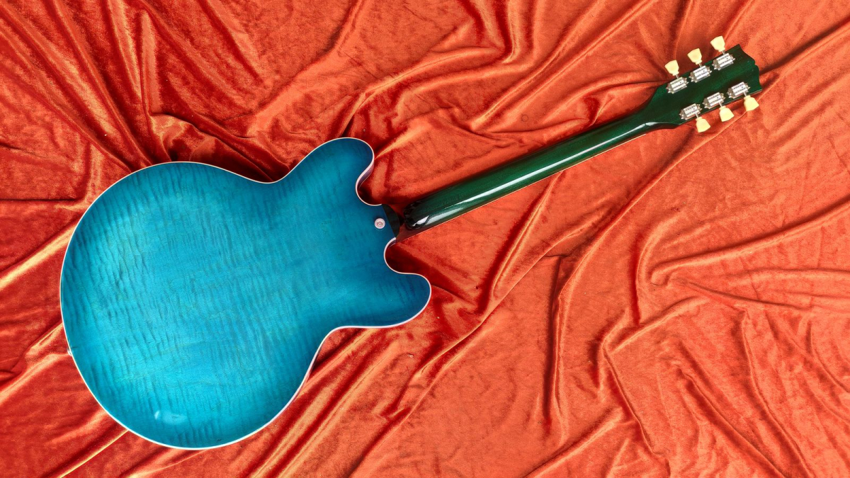 Gibson ES-335 Figured Ocean Water Perimeter 2nd Hand * Demomodell *