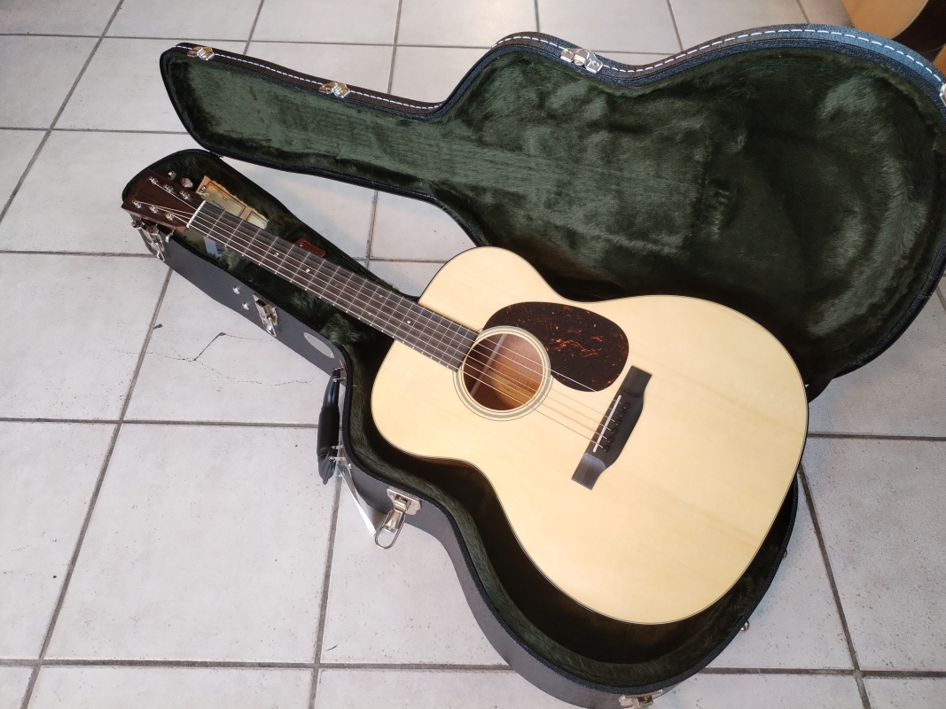 Martin 000 Custom Shop Adirondack / geflammtes Mahagoni