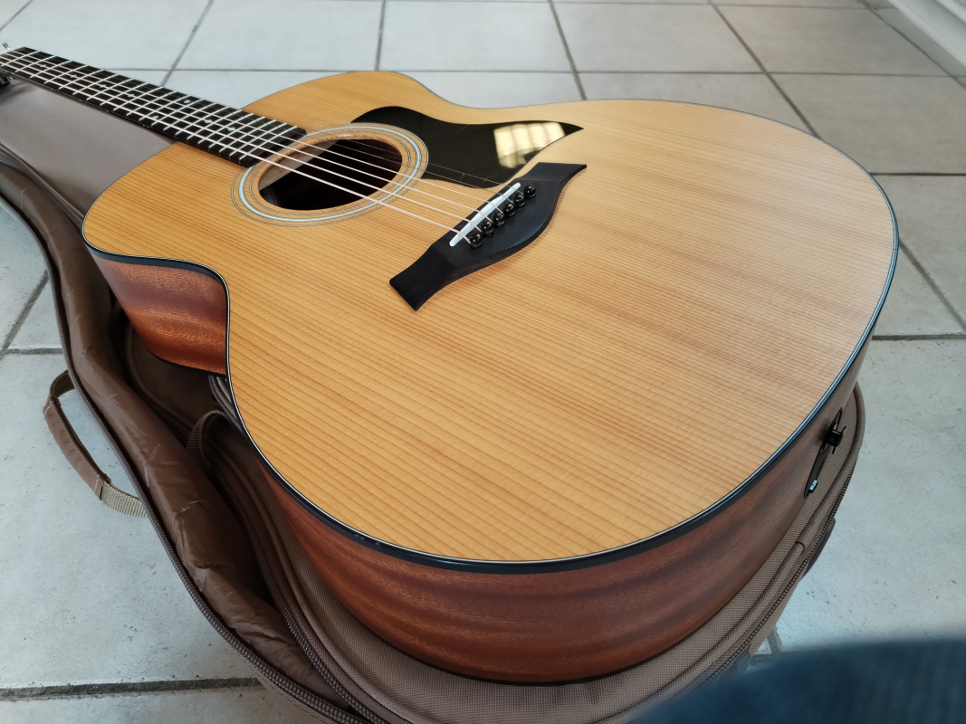 Taylor 114e second hand incl.Bag