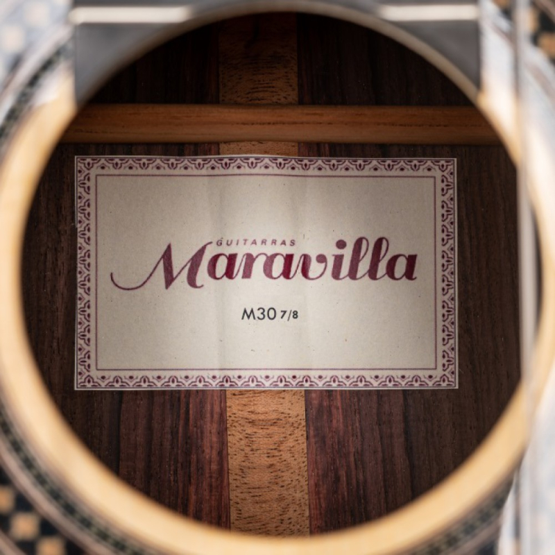 Maravilla M30 7/8, Fichte oder Zeder massiv / Palisander