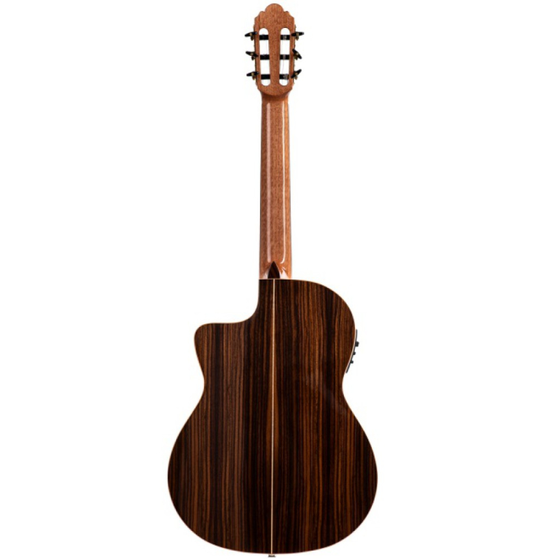Maravilla M40-CE Negra, Fichte massiv / Palisander, Flamencogitarre, Cutaway, Tonabnehmer