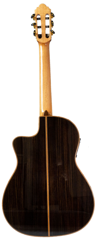 Maravilla M60 CD TB Crossover, Zeder massiv/Palisander, Cutaway, Pickup, Thinbody