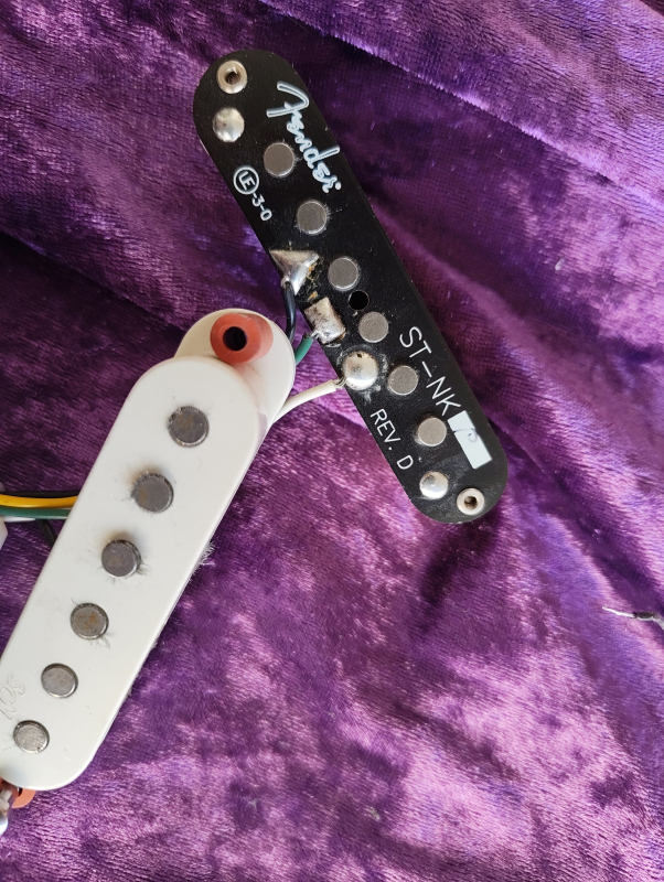 Fender Eric Clapton Stratocaster Elektronik-Komplettset (Pickups, Potis & Preamp)