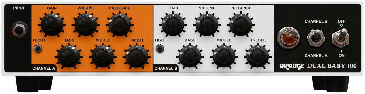 Orange Dual Baby 100 Watt Topteil
