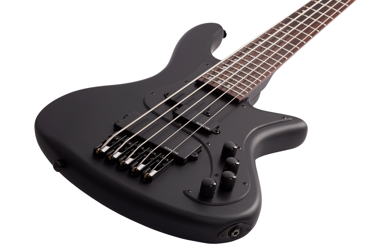 Schecter Stiletto Stealth-5, Satin Black