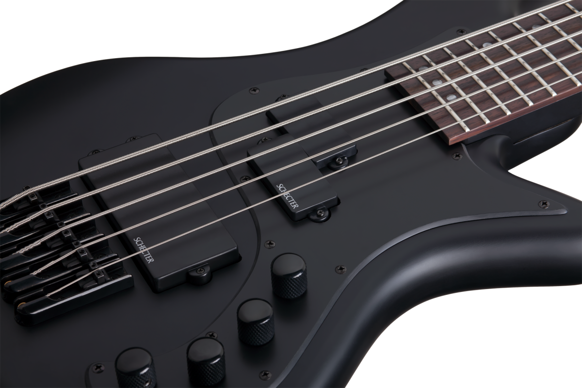 Schecter Stiletto Stealth-5, Satin Black