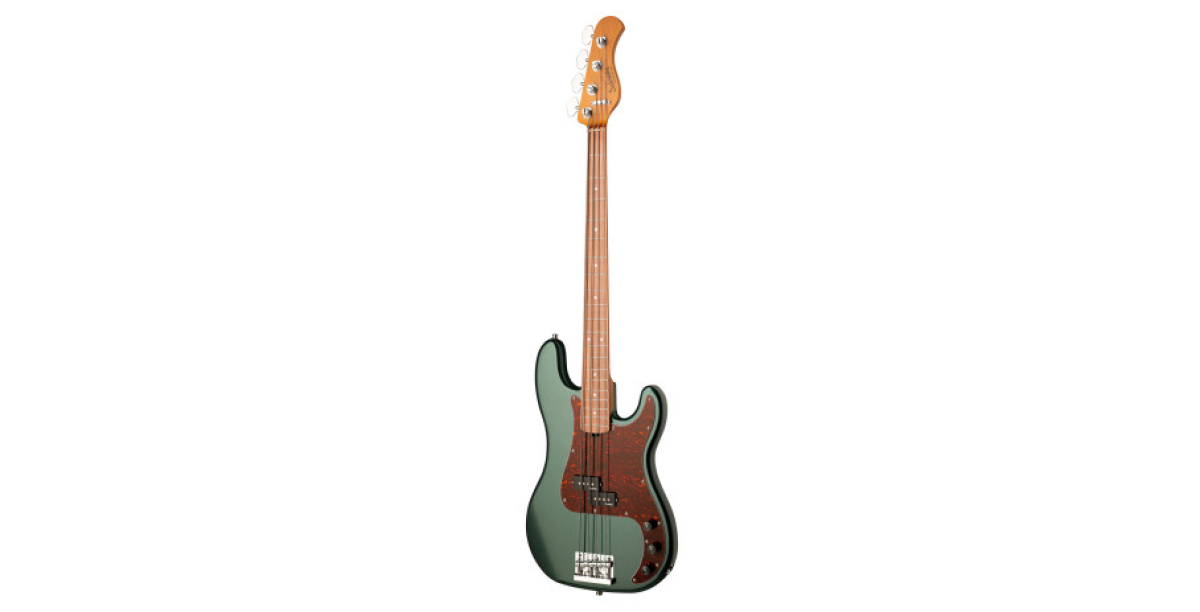 Sadowsky MetroExpress 20-Fret Ultra Vintage P Bass, Morado Fingerboard, 4-String - Solid Sherwood Green Metallic High Polish