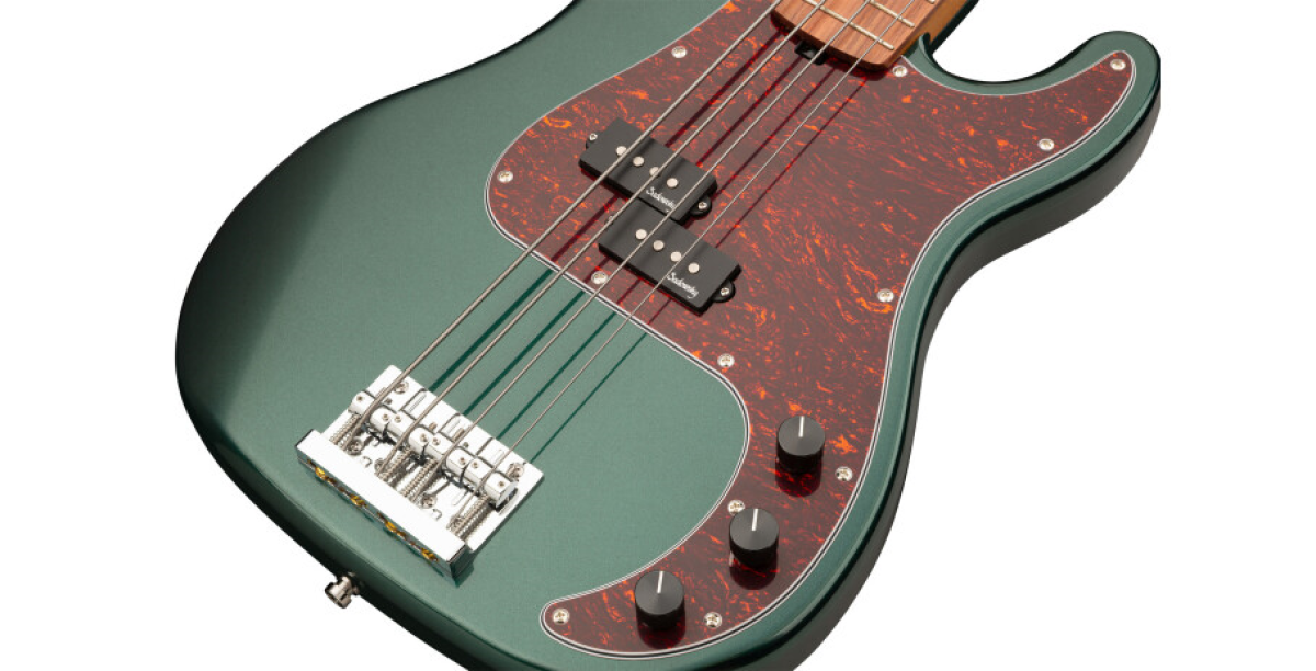 Sadowsky MetroExpress 20-Fret Ultra Vintage P Bass, Morado Fingerboard, 4-String - Solid Sherwood Green Metallic High Polish