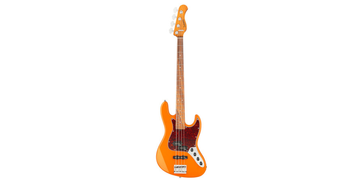 Sadowsky MetroExpress 21-Fret Hybrid P/J Bass, Morado Fingerboard, 4-String - Solid Candy Apple Orange Metallic High Polish