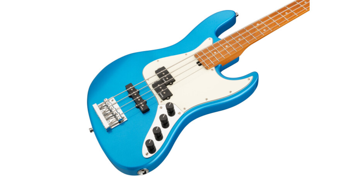 Sadowsky MetroExpress 21-Fret Hybrid P/J Bass, Roasted Maple Fingerboard, 4-String - Solid Ocean Blue Metallic High Polish