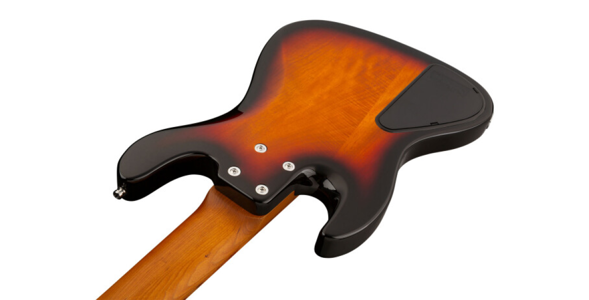 Sadowsky MetroExpress 21-Fret Vintage J/J Bass, Morado Fingerboard, 5-String, Fretless With Lines - Tobacco Sunburst Transparent High Polish