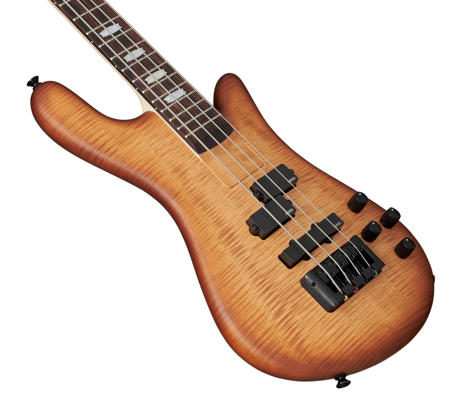 Spector Euro LX BOLT-ON, 4-Saiter, aktiv, Natural Sunburst Matte
