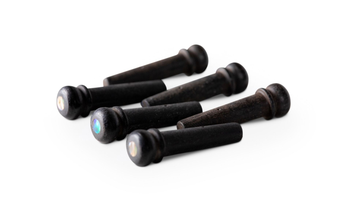 Taylor Bridge Pins Ebenholz mit Abaloneauge