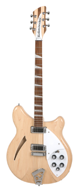 RICKENBACKER 360MG, Mapleglo, Koffer made in USA, zugreifen, selten lieferbar! UVP 3299€