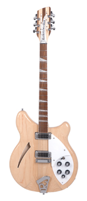 RICKENBACKER 360/12MG, Mapleglo, Koffer made in USA, zugreifen, selten lieferbar! UVP 3949€