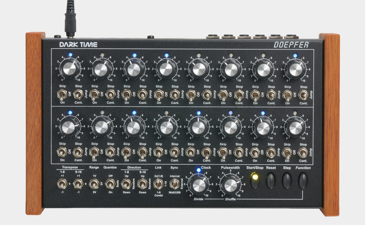 Doepfer Dark Time Blau LED Sequenzer - 2nd Hand