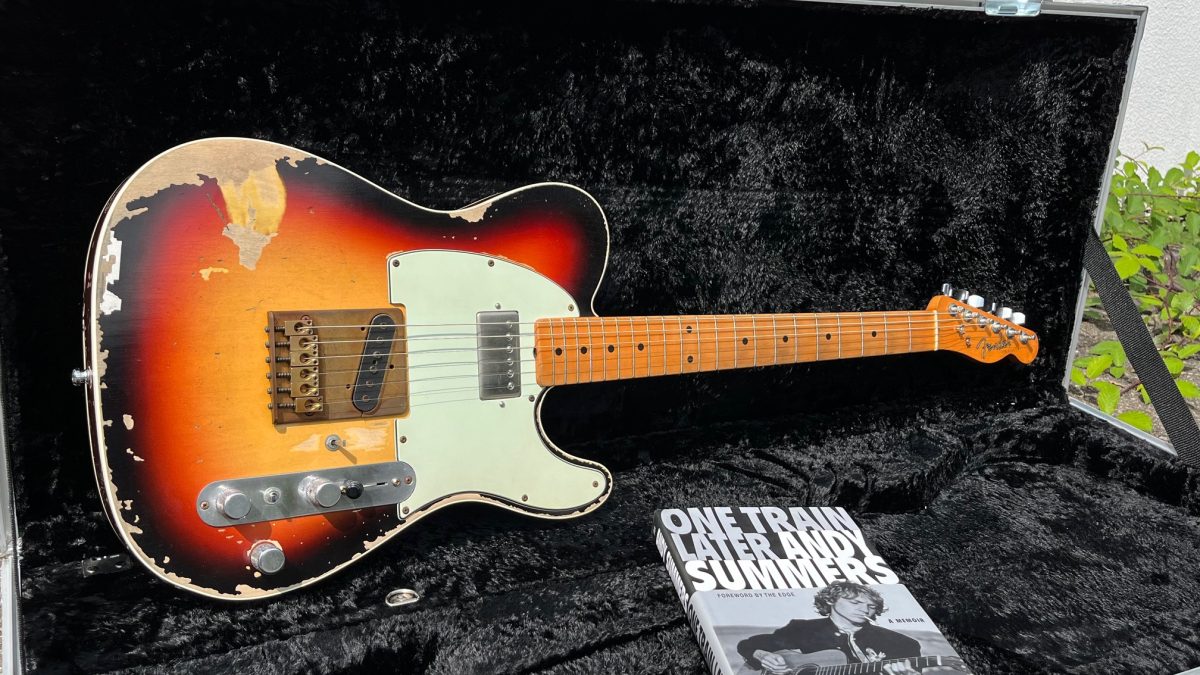 2007 Fender Custom Shop Andy Summers Tribute Telecaster Sunburst by Masterbuilder Stephen Stern  + Flightcase
