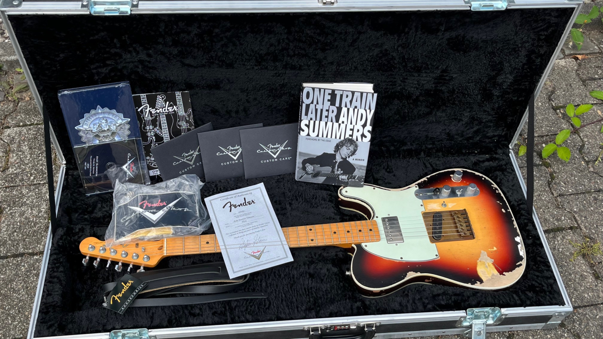 2007 Fender Custom Shop Andy Summers Tribute Telecaster Sunburst by Masterbuilder Stephen Stern  + Flightcase